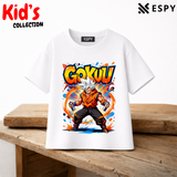 Goku Power Kids Anime Premium Cotton T-Shirt
