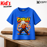 Goku Power Kids Anime Premium Cotton T-Shirt