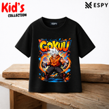 Goku Power Kids Anime Premium Cotton T-Shirt
