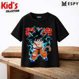 Kid Goku Kids Anime Premium Cotton Drop Shoulder T-Shirt