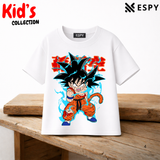 Kid Goku Kids Anime Premium Cotton Drop Shoulder T-Shirt