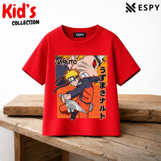 Naruto Uzumaki Action Kids Anime T-Shirt
