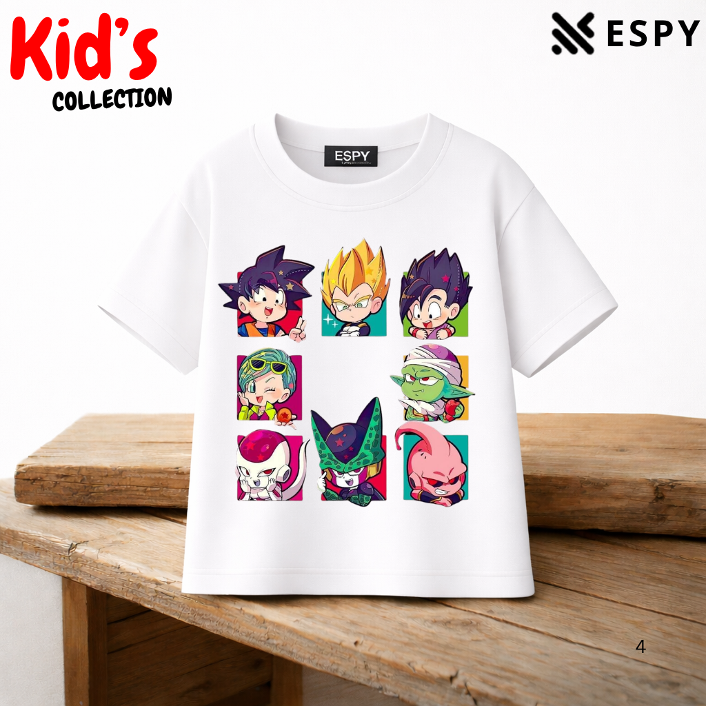Dragon Ball Z  Kids Anime Premium Drop Shoulder T-Shirt