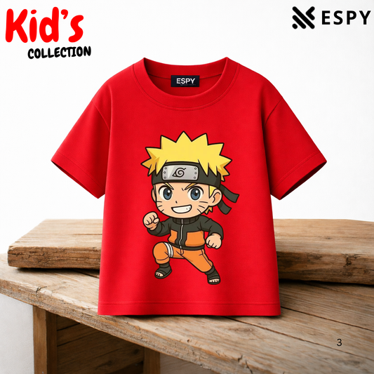 Naruto Chibi Kids Anime Premium Cotton T-Shirt