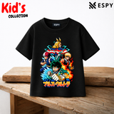 My Hero Academia Heroes Kids Drop Shoulder T-Shirt