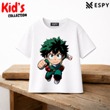 Deku Kids Anime Premium Cotton Drop Shoulder T-Shirt