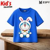 Doraemon Bunny Kids Premium Cotton Drop Shoulder T-Shirt