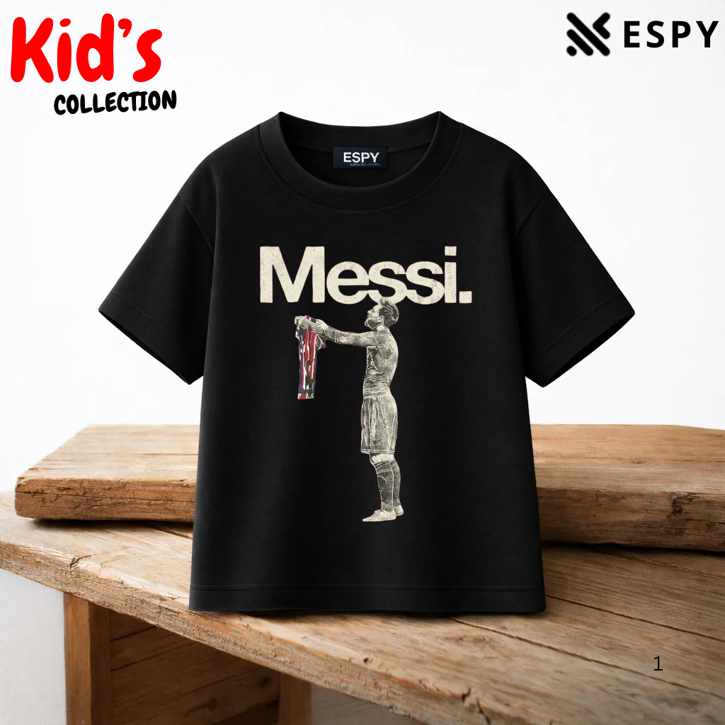 Messi Kids Drop Shoulder T-Shirt – Limited Stock
