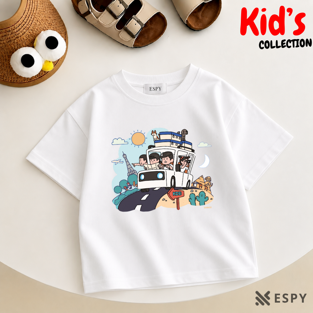 Trendy Kids Drop Shoulder Tee