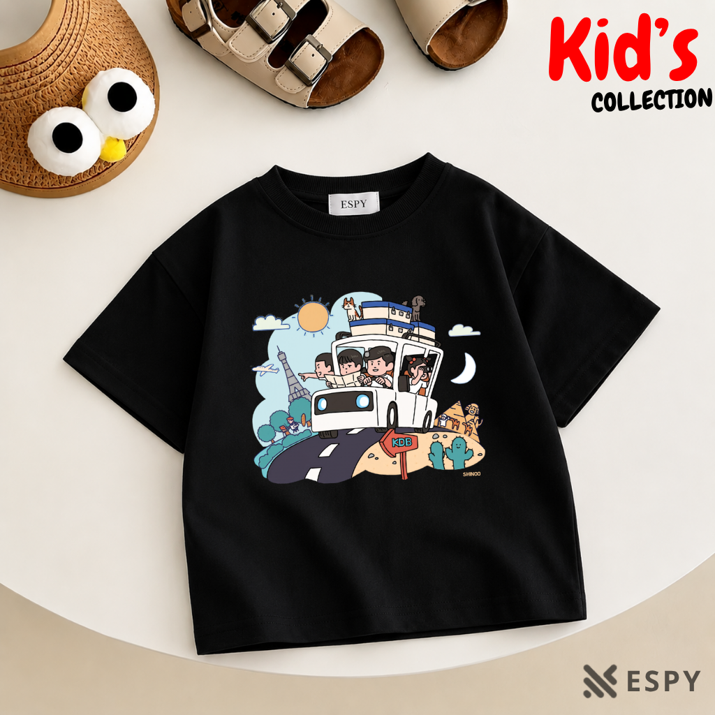 Trendy Kids Drop Shoulder Tee