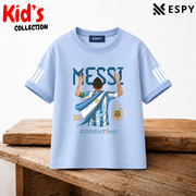 Messi Argentina Kids Drop Shoulder T-Shirt – Boys & Girls
