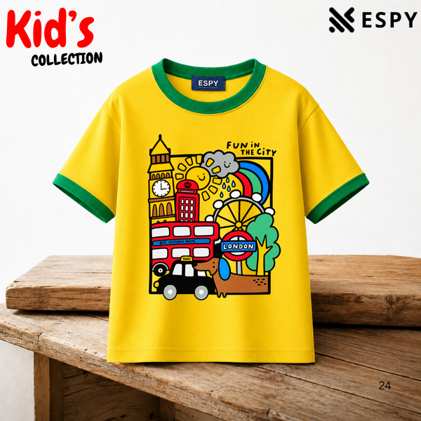 Graphic Kids Drop Shoulder T-Shirt – Special Edition
