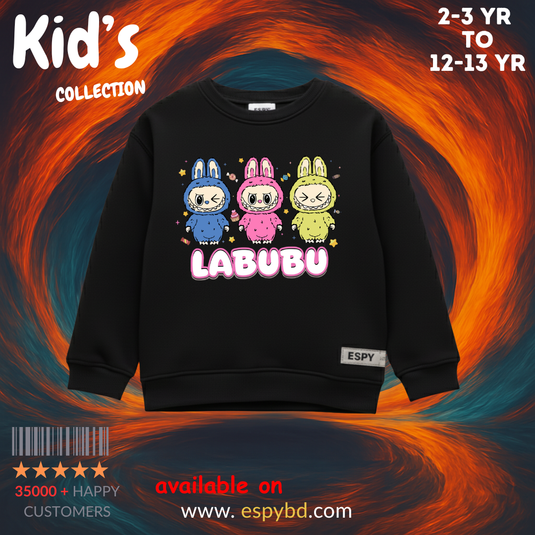 KID'S SWEATSHIRT - LABUBU 8/9 YEAR