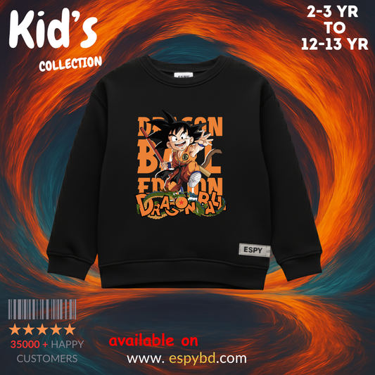 KID'S SWEATSHIRT - ANIME  8/9 YEAR