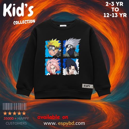 KID'S SWEATSHIRT - ANIME  8/9 YEAR