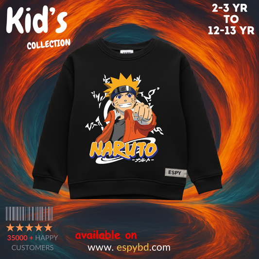 KID'S SWEATSHIRT - ANIME  8/9 YEAR