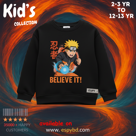 KID'S SWEATSHIRT - ANIME  8/9 YEAR