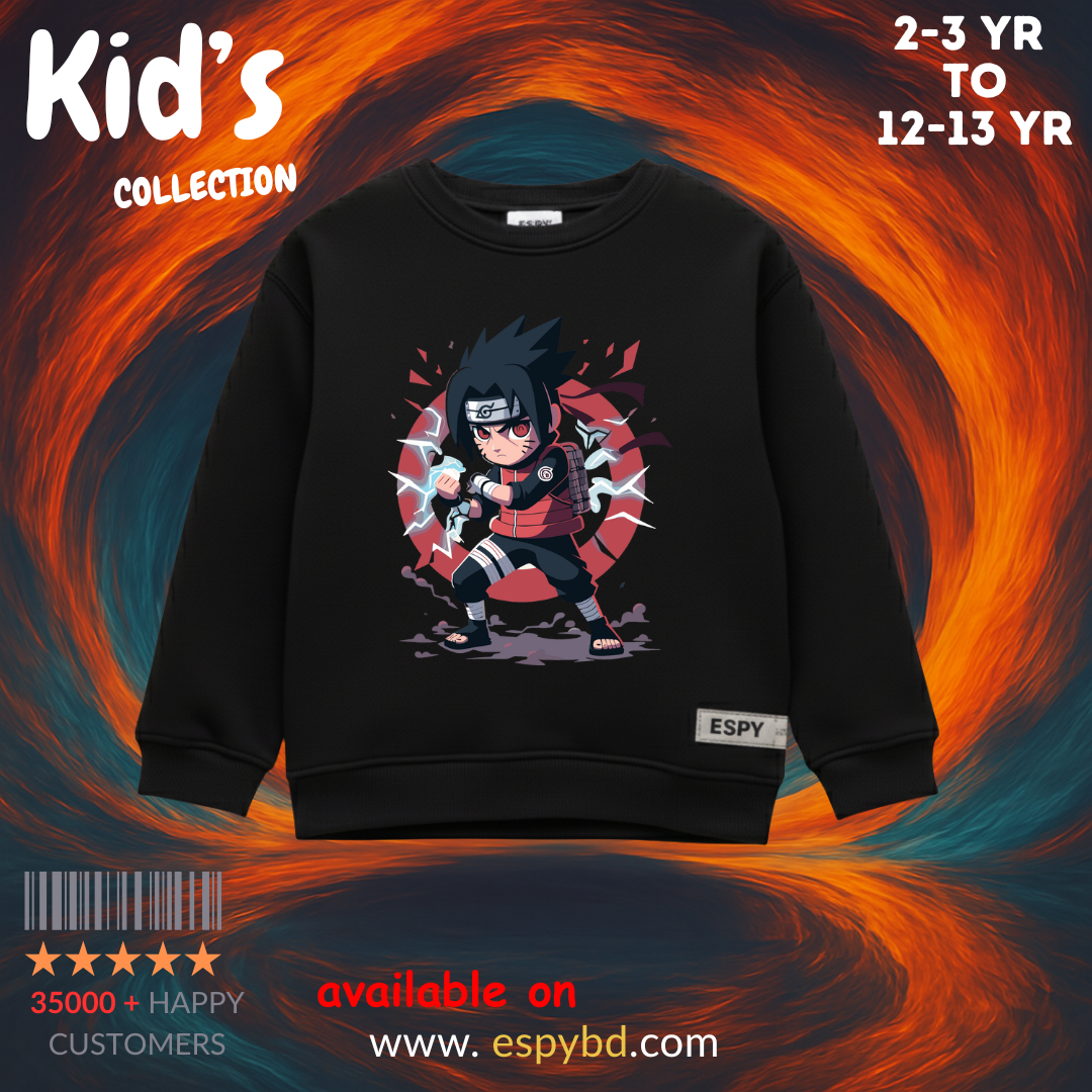 KID'S SWEATSHIRT - ANIME  8/9 YEAR