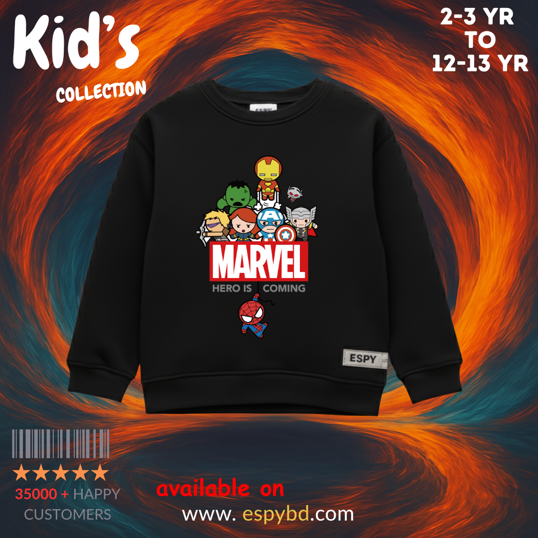 KID'S SWEATSHIRT - MARVEL 12/14 YEAR