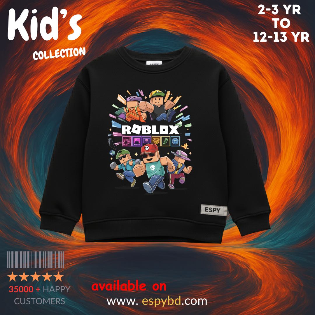 KID'S SWEATSHIRT - ROBLOX  10/11  YEAR