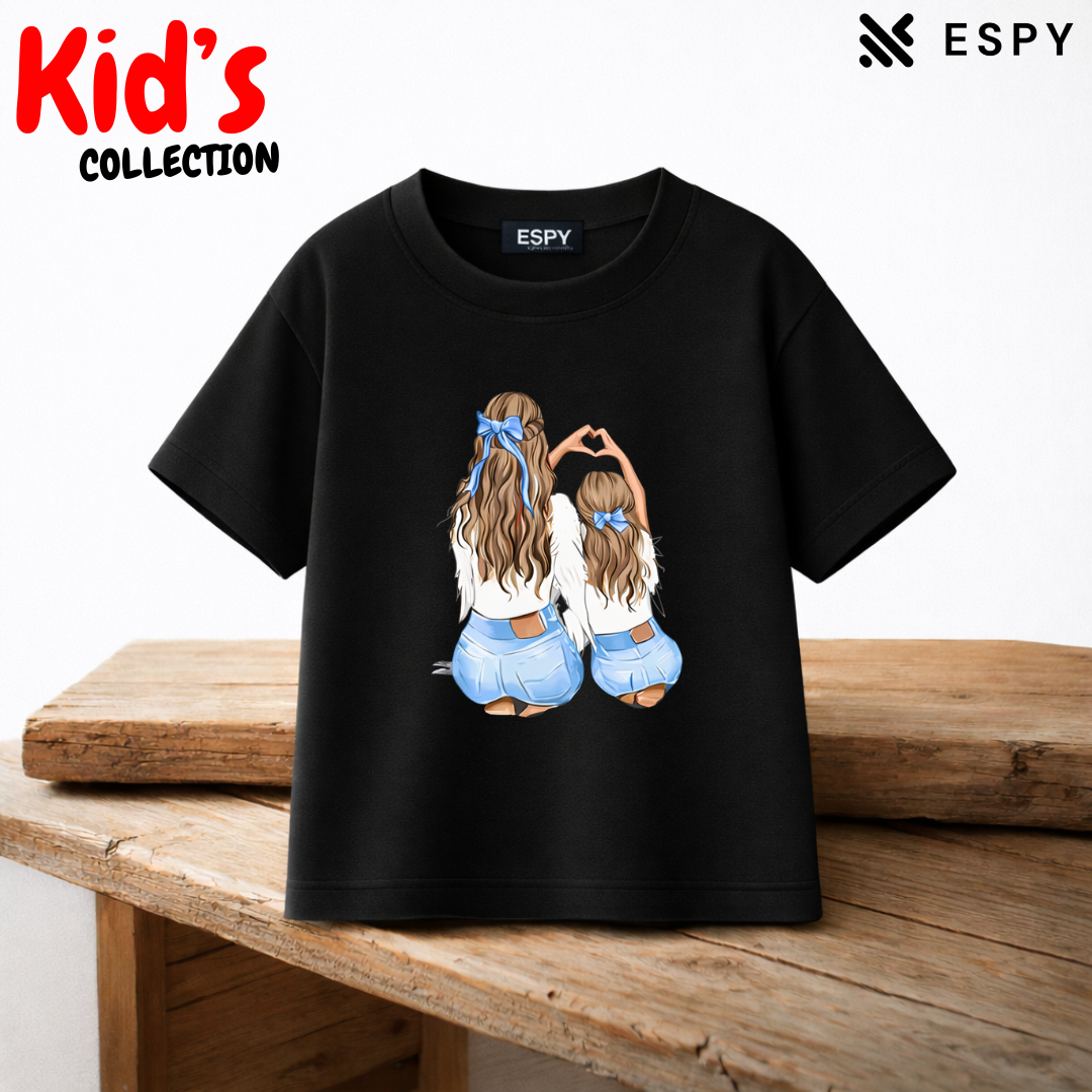 Girls Relaxed Fit Drop Shoulder Tee