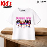 Girls Relaxed Fit Drop Shoulder Tee