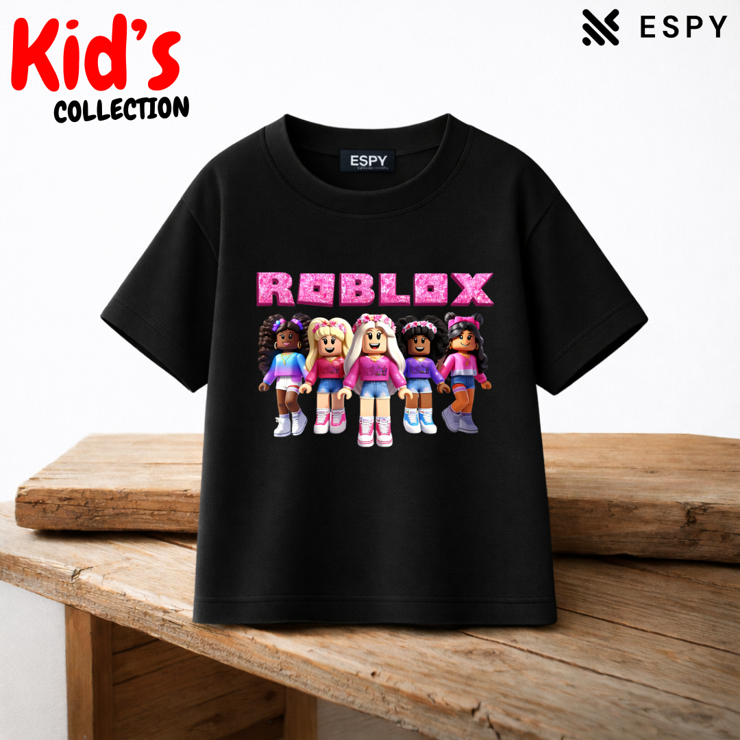 Girls Relaxed Fit Drop Shoulder Tee