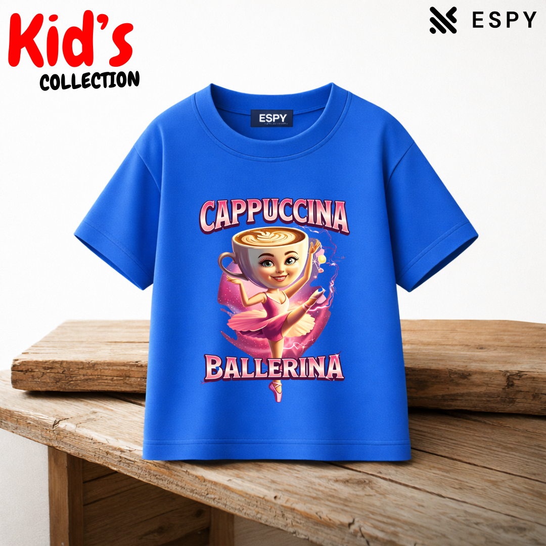 Girls Relaxed Fit Drop Shoulder Tee