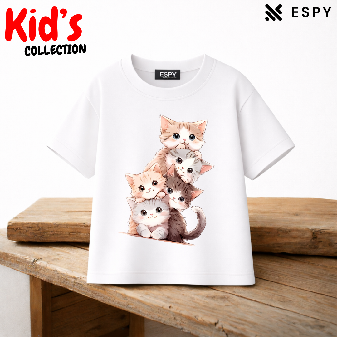 Girls Relaxed Fit Drop Shoulder Tee