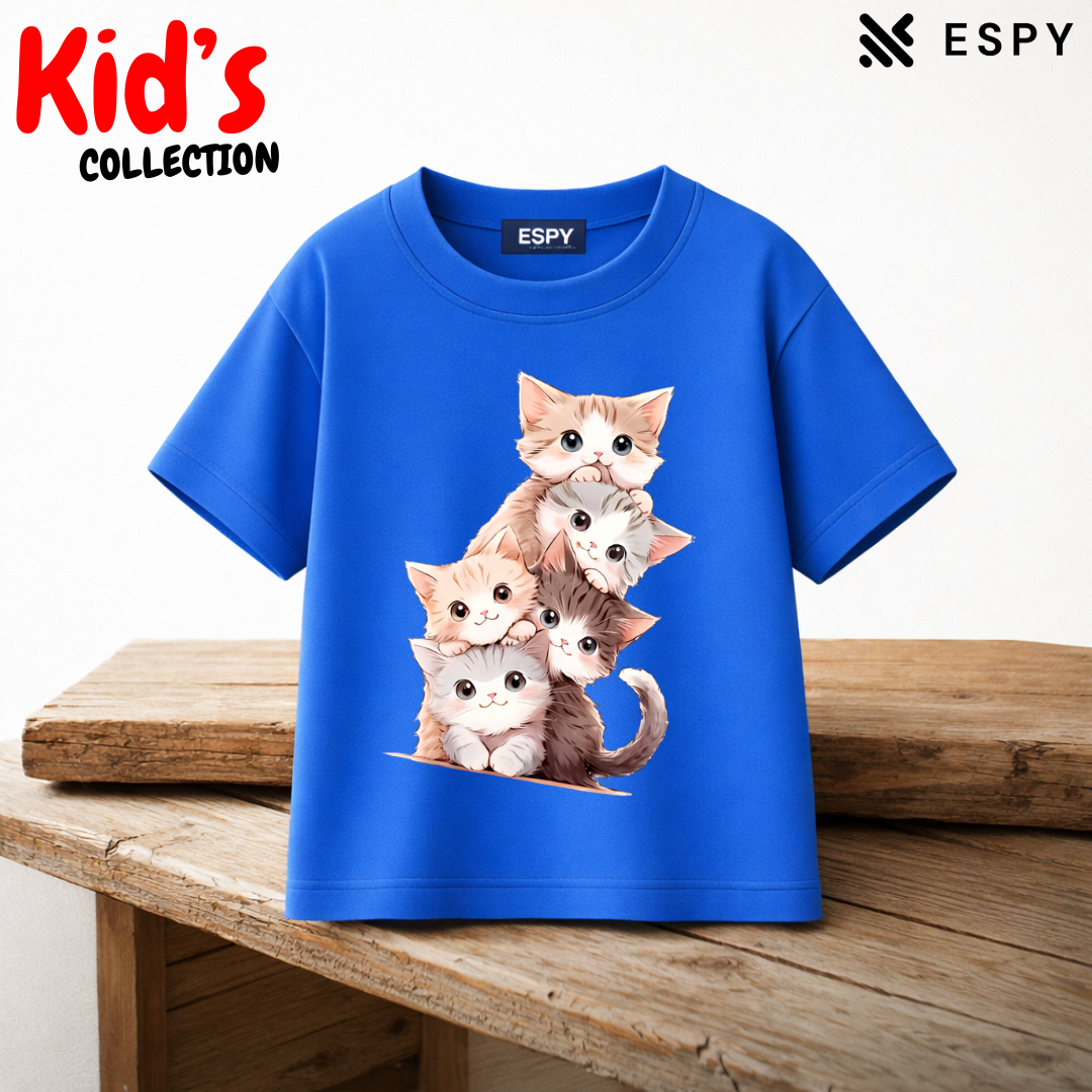 Girls Relaxed Fit Drop Shoulder Tee