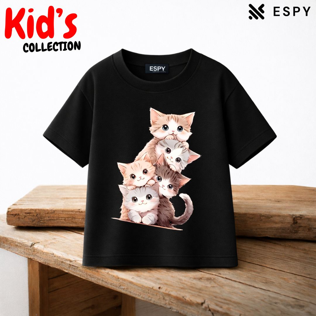 Girls Relaxed Fit Drop Shoulder Tee