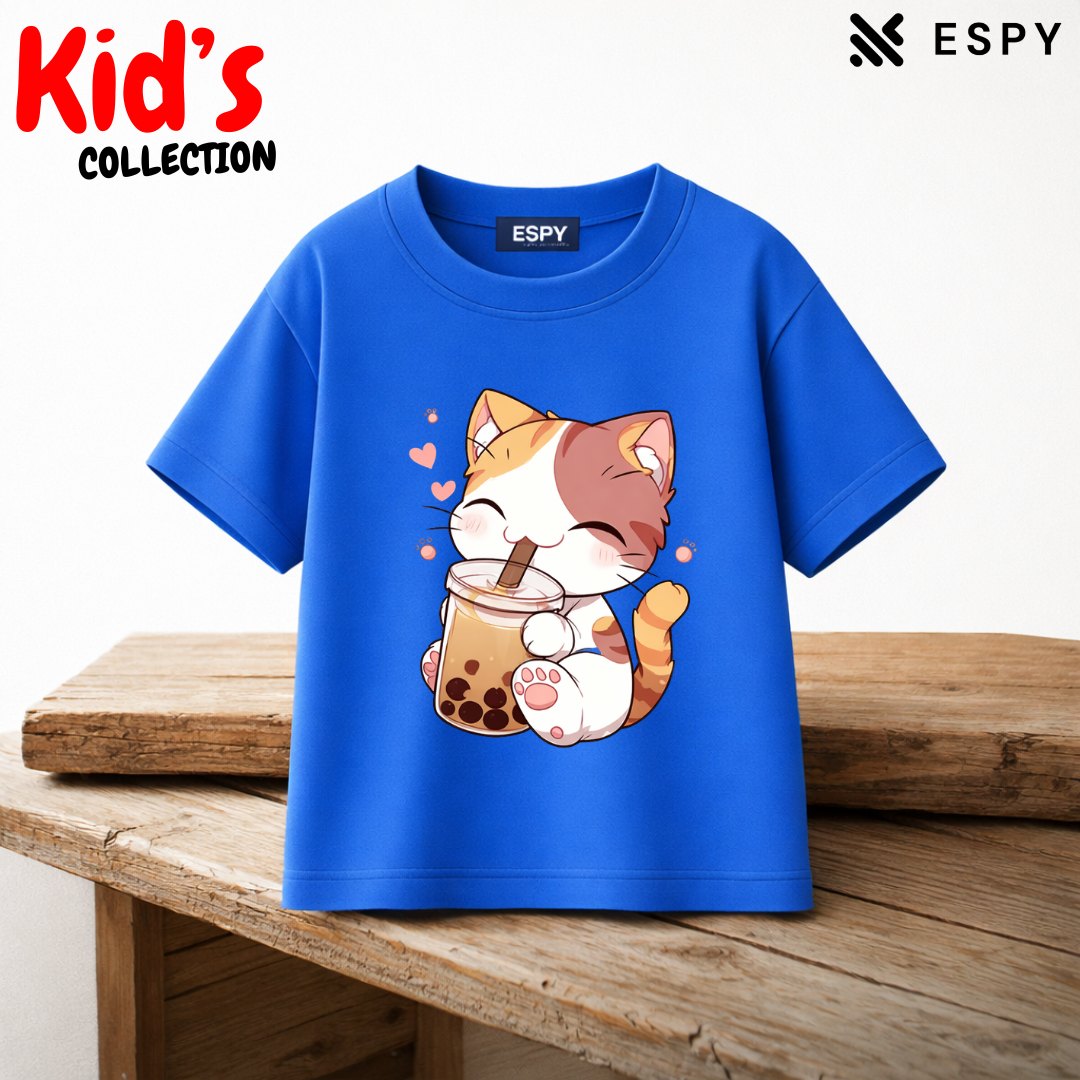 Girls Relaxed Fit Drop Shoulder Tee
