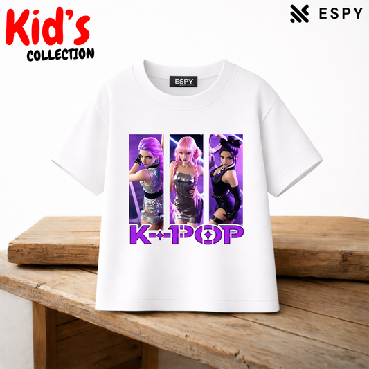 Girls Relaxed Fit Drop Shoulder Tee