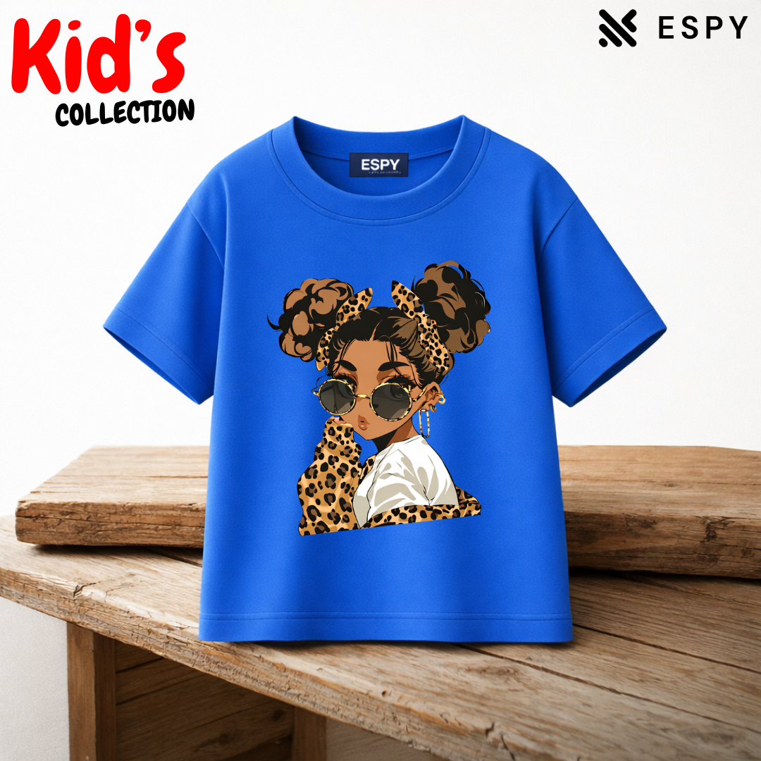Girls Relaxed Fit Drop Shoulder Tee