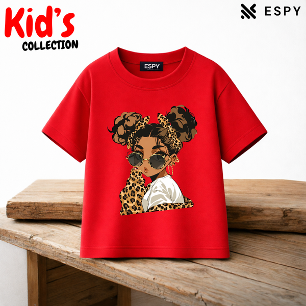 Girls Relaxed Fit Drop Shoulder Tee