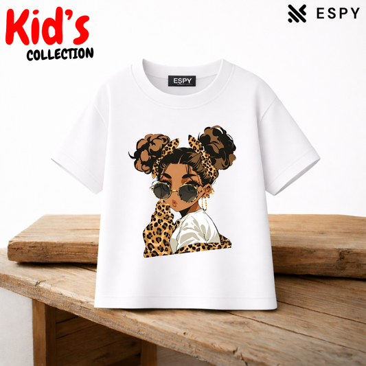 Girls Relaxed Fit Drop Shoulder Tee