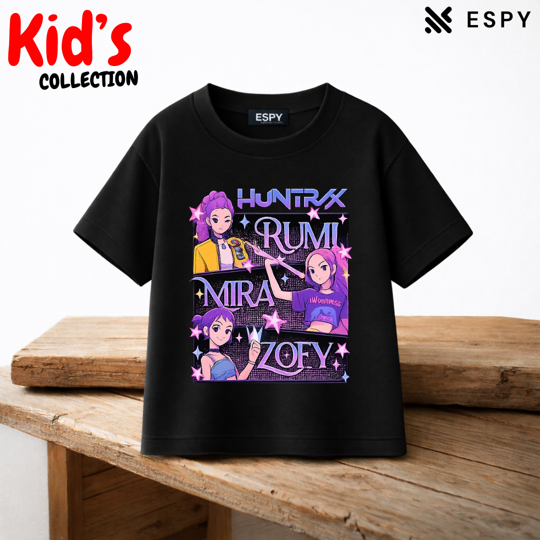 Premium Drop Shoulder K-Pop Graphic T-Shirt