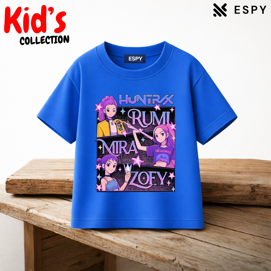 Premium Drop Shoulder K-Pop Graphic T-Shirt