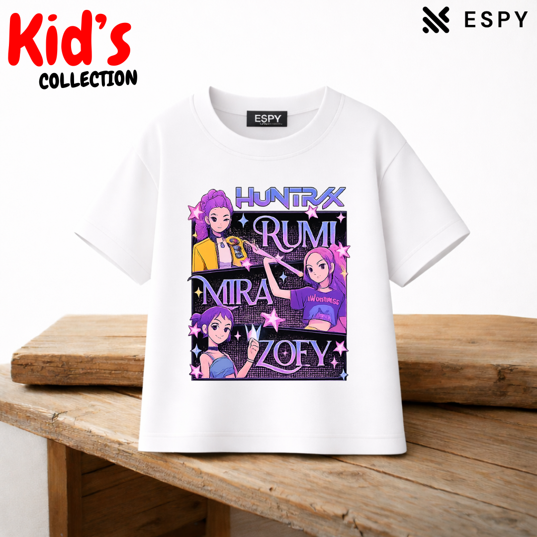 Premium Drop Shoulder K-Pop Graphic T-Shirt