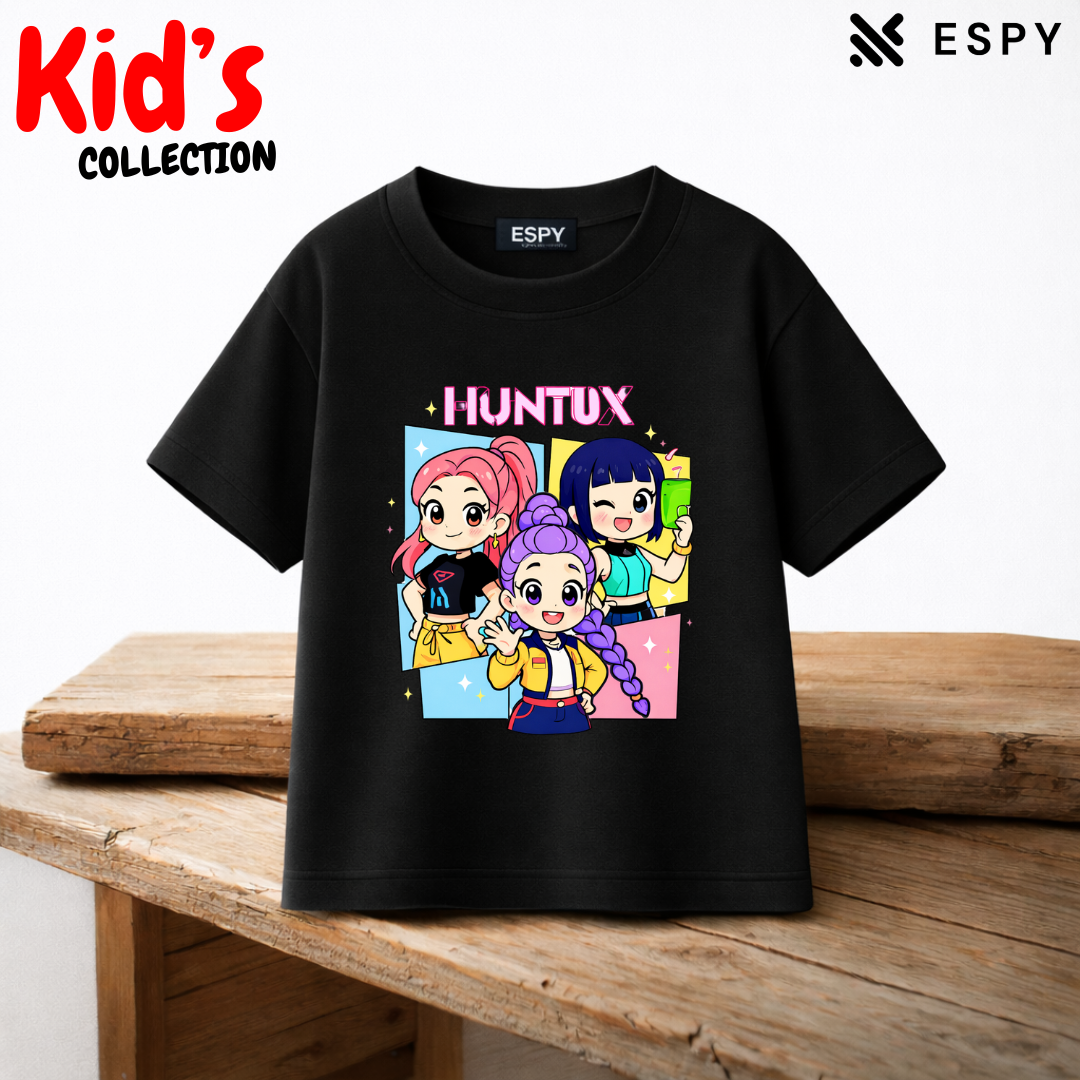 Premium Drop Shoulder K-Pop Graphic T-Shirt
