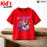 Premium Drop Shoulder K-Pop Graphic T-Shirt