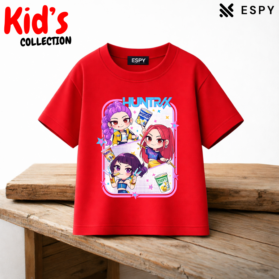 Premium Drop Shoulder K-Pop Graphic T-Shirt