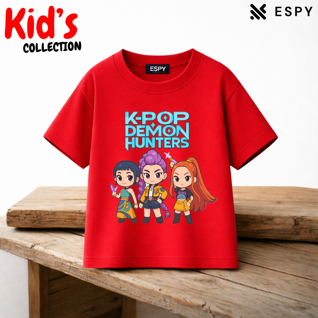 Premium Drop Shoulder K-Pop Graphic T-Shirt