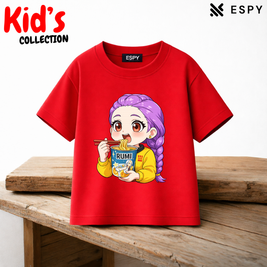 Premium Drop Shoulder K-Pop Graphic T-Shirt
