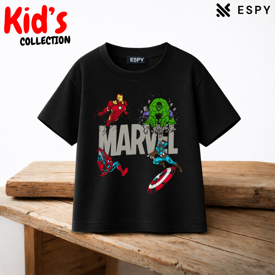 Kids Premium Oversized Drop Shoulder T-Shirt – Summer Edition
