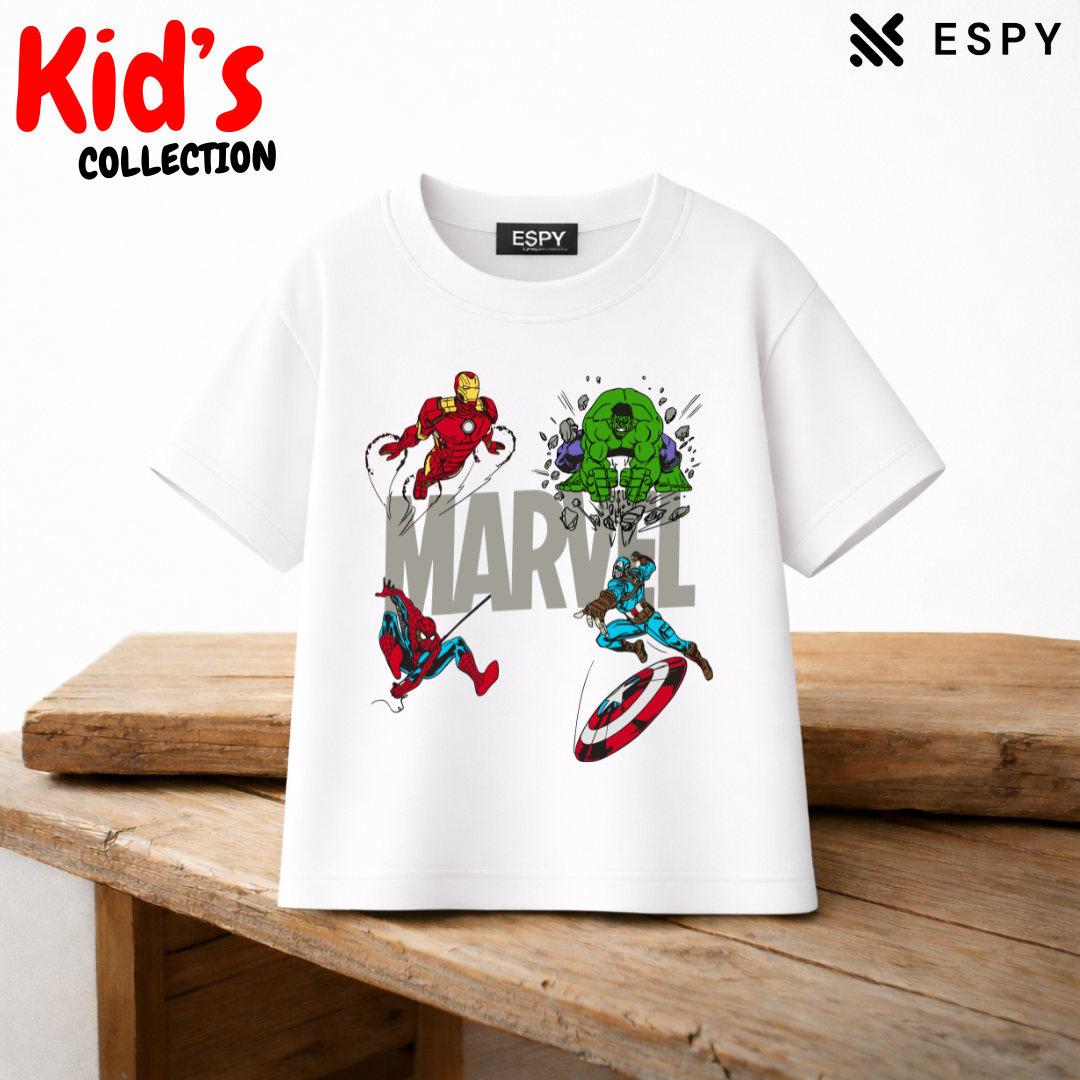 Kids Premium Oversized Drop Shoulder T-Shirt – Summer Edition