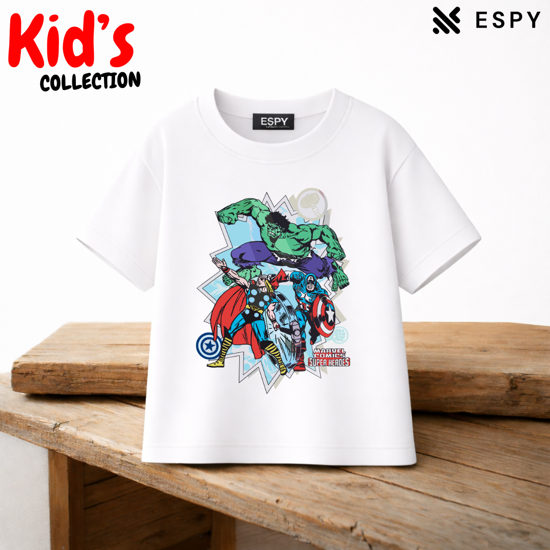 Kids Premium Oversized Drop Shoulder T-Shirt – Summer Edition