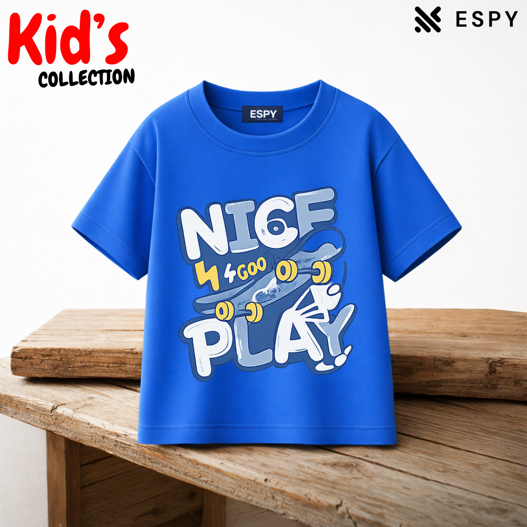 Kids Premium Oversized Drop Shoulder T-Shirt – Summer Edition