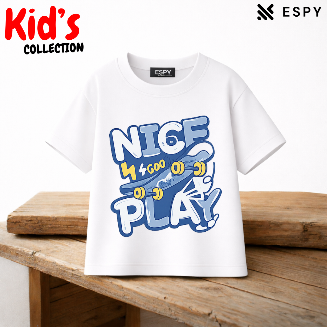 Kids Premium Oversized Drop Shoulder T-Shirt – Summer Edition