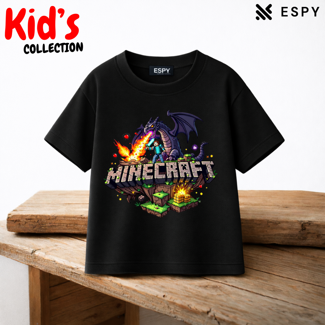 Kids Premium Oversized Drop Shoulder T-Shirt – Summer Edition